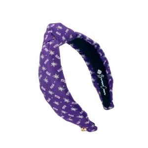 TCU Child Size Purple Woven Headband-Brianna Cannon Online