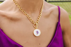 TCU Logo Necklace-Brianna Cannon New
