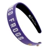 TCU Purple Thin Embroidered Headband-Brianna Cannon Online