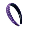 TCU Purple Woven Thin Headband-Brianna Cannon Outlet