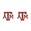 Texas A&M Pavé Logo Studs-Brianna Cannon Best