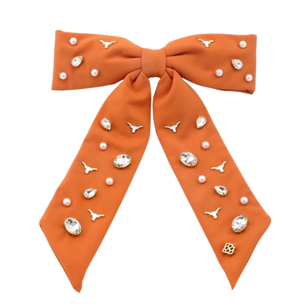 texas_burnt_orange_bow_ba_0.webp Texas Burnt Orange Bow Barrette-Brianna Cannon Fashion