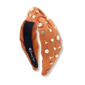Texas Burnt Orange Logo Headband-Brianna Cannon Hot