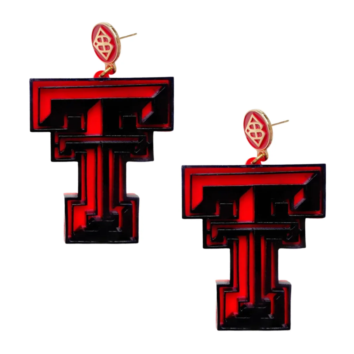 texas_tech_black_and_red__0.webp Texas Tech Black and Red Double T Earrings-Brianna Cannon Best