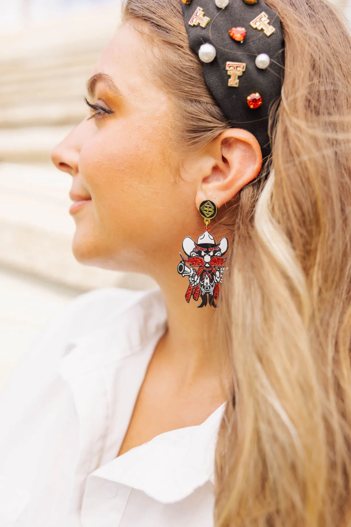 texas_tech_raider_red_ear_2.webp Texas Tech Raider Red Earrings-Brianna Cannon New