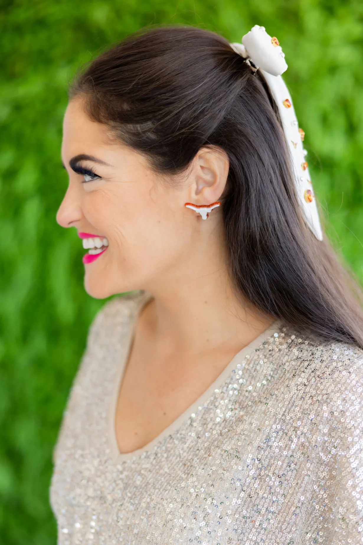 texas_white_longhorn_stud_2.webp Texas White Longhorn Studs-Brianna Cannon Sale