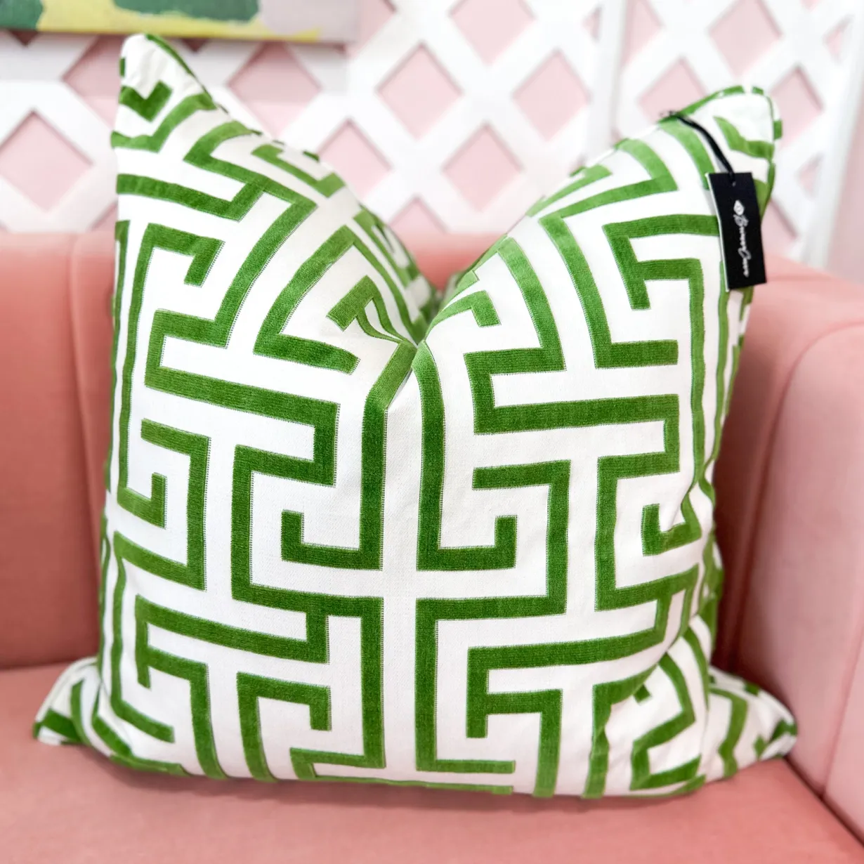 thibaut_designer_pillow_c_0-8.webp Thibaut Designer Pillow Cover - Ming Trail in Green-Brianna Cannon Best
