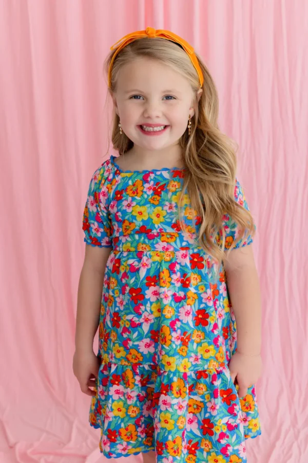 Thin Orange Velvet Ribbon Bow Headband-Brianna Cannon Discount