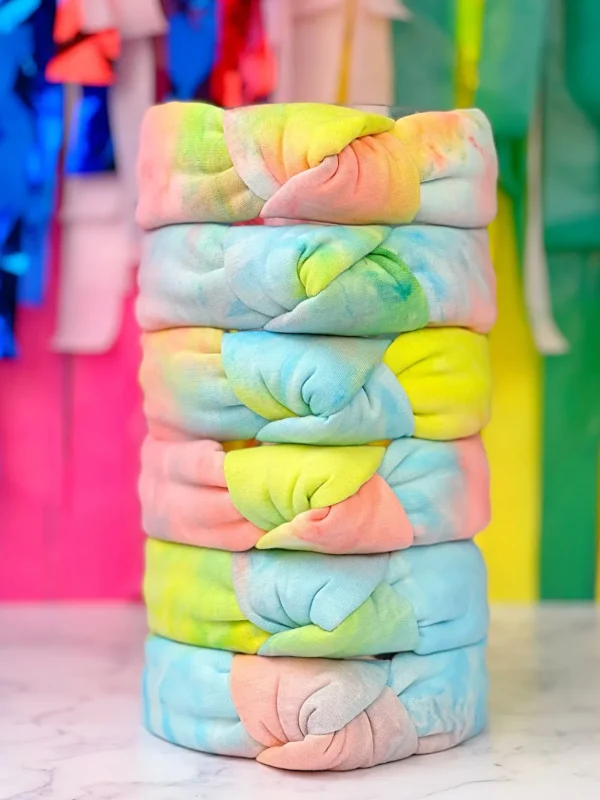 Tie Dye Sweatshirt Headband-Brianna Cannon Discount