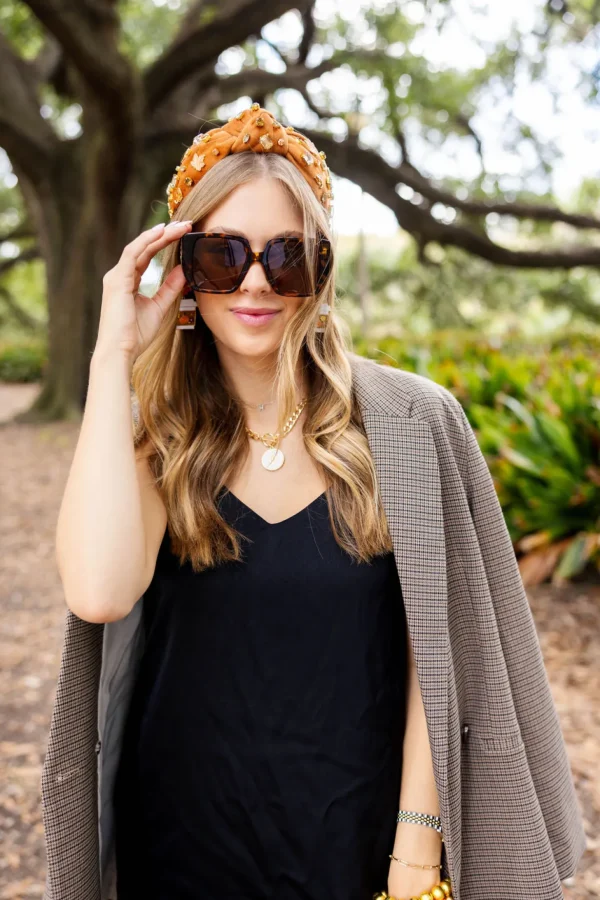 Totally Tortoise BC Square Sunglasses with Polarized Lenses-Brianna Cannon Outlet
