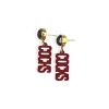 University of South Carolina Mini Garnet COCKS Earrings-Brianna Cannon Hot