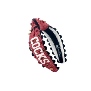 University of South Carolina Child Size COCKS Cross Stitch Headband-Brianna Cannon Discount