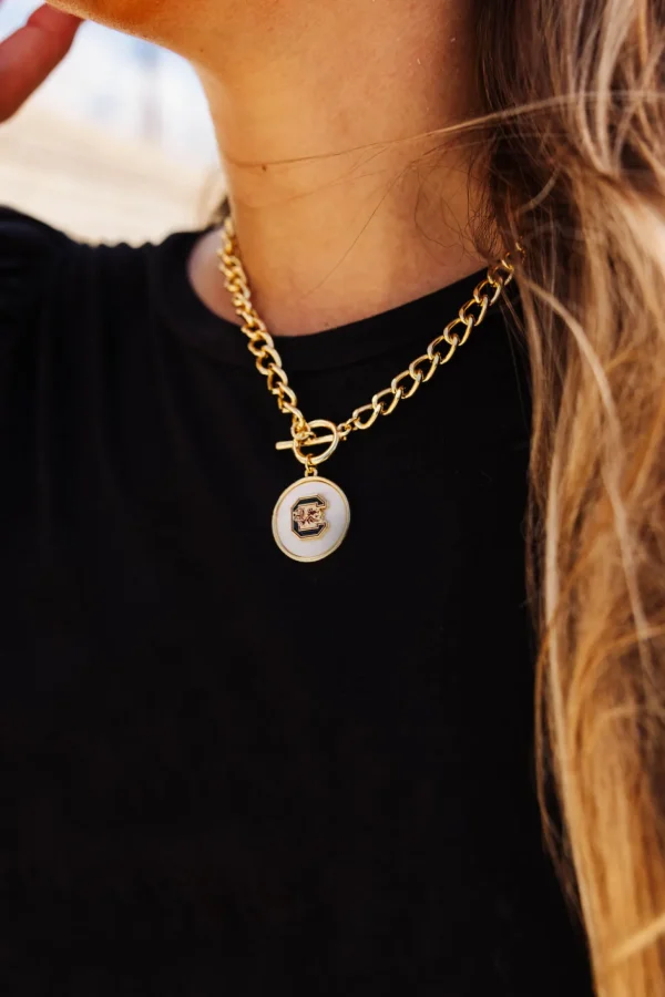 University of South Carolina Logo Necklace-Brianna Cannon New