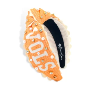University of Tennessee Adult Size VOLS Cross Stitch Headband-Brianna Cannon Fashion