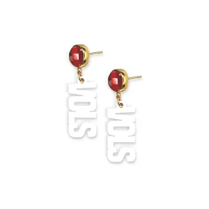 University of Tennessee Mini White VOLS Earrings-Brianna Cannon Best