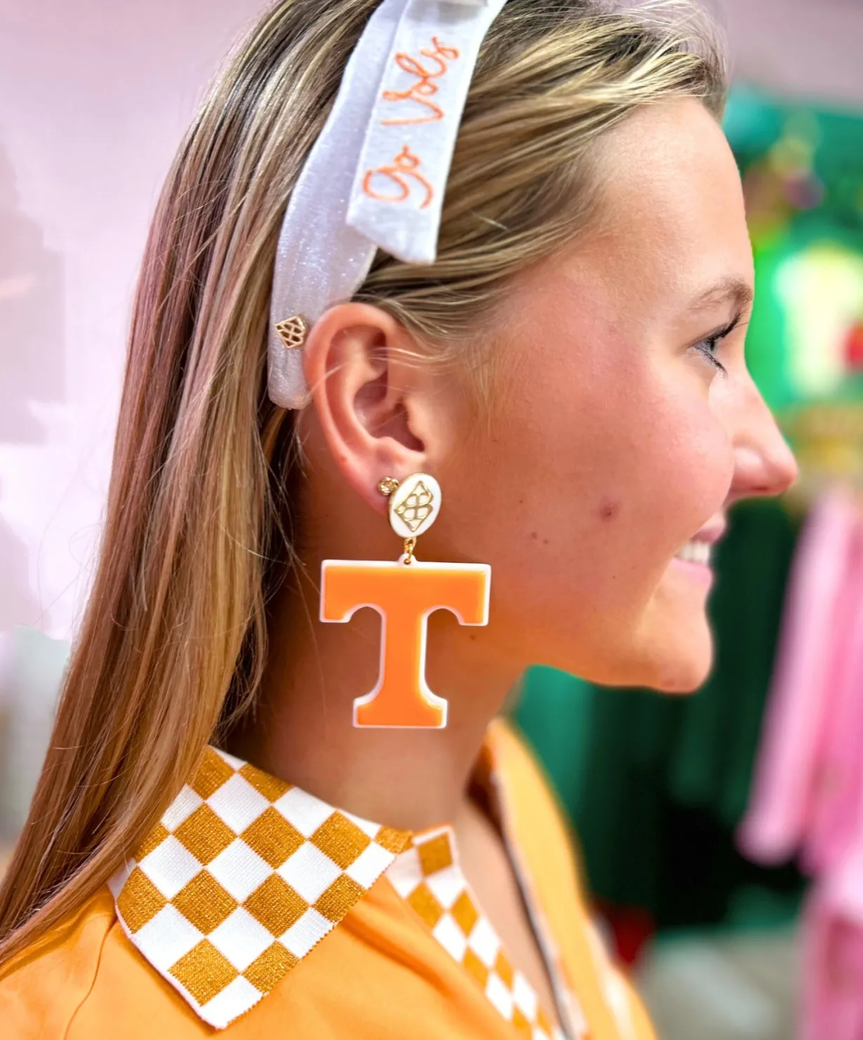 university_of_tennessee_o_1-4.webp University of Tennessee Orange and White Power T Earrings-Brianna Cannon New