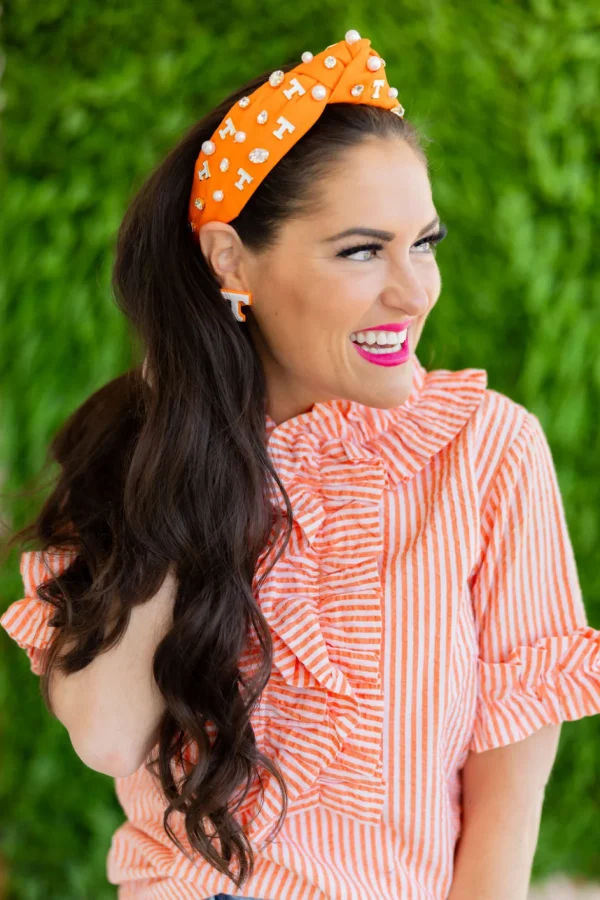 University of Tennessee Orange Logo Headband-Brianna Cannon Hot