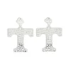 University of Tennessee Silver Logo Earring with BC Logo-Brianna Cannon Sale