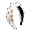 University of Tennessee White Logo Headband-Brianna Cannon Fashion
