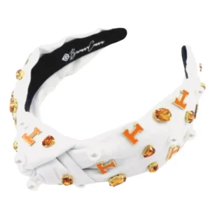 University of Tennessee White Logo Headband-Brianna Cannon Fashion