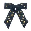 Vanderbilt Black Bow Barrette-Brianna Cannon Fashion