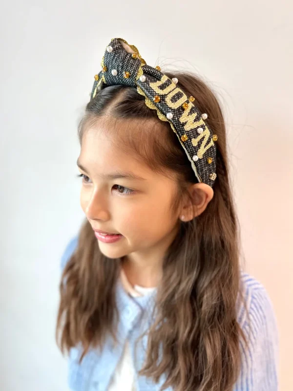 Vanderbilt Child Cross Stitch Headband-Brianna Cannon Outlet