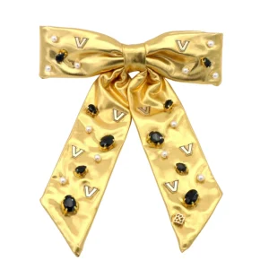 Vanderbilt Gold Bow Barrette-Brianna Cannon Sale