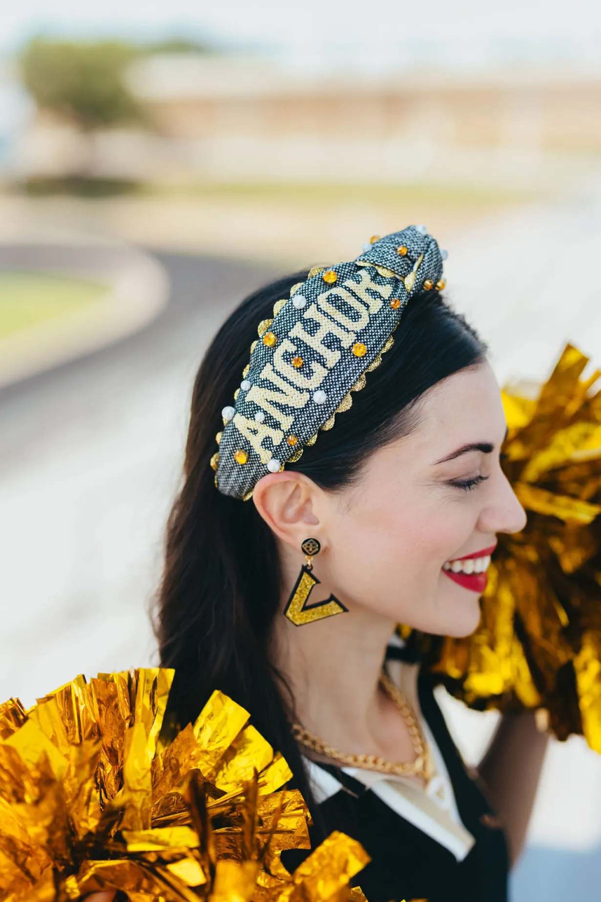vanderbilt_gold_logo_over_2.webp Vanderbilt Gold Logo over Black Earrings-Brianna Cannon Hot