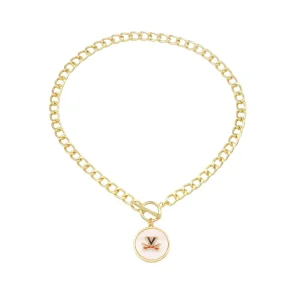 Virginia Logo Necklace-Brianna Cannon Discount