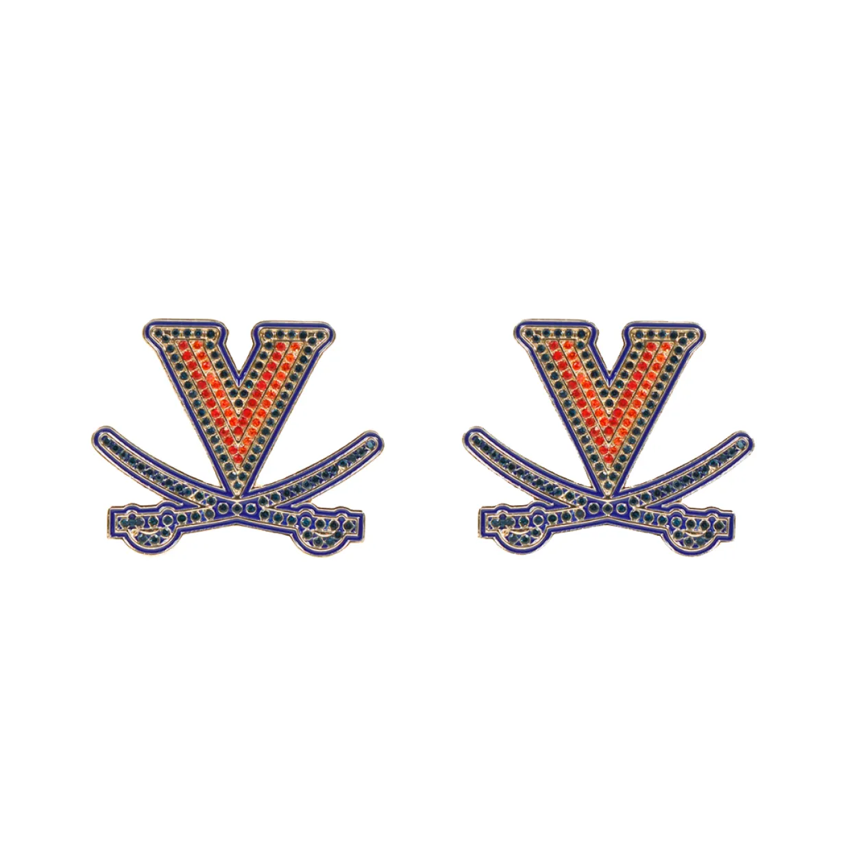 virginia_pav_logo_studs_0.webp Virginia Pavé Logo Studs-Brianna Cannon Fashion