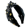 Wake Forest Black Logo Headband-Brianna Cannon Outlet