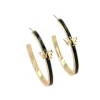 Wake Forest Logo Hoop Earring-Brianna Cannon Discount