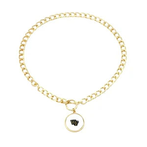 Wake Forest Logo Necklace-Brianna Cannon Discount