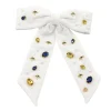 White PCA Bow Barrette-Brianna Cannon Fashion