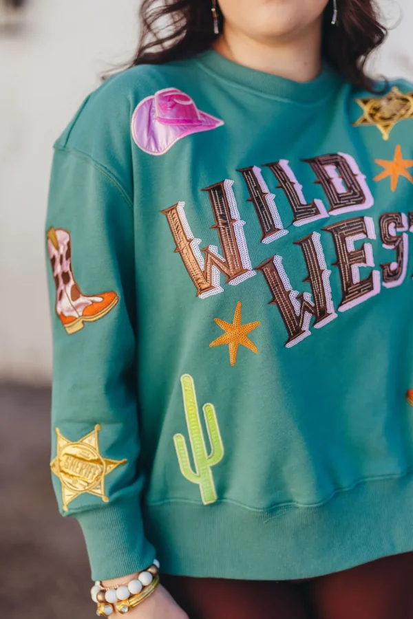 Wild West Sweatshirt-Brianna Cannon Clearance