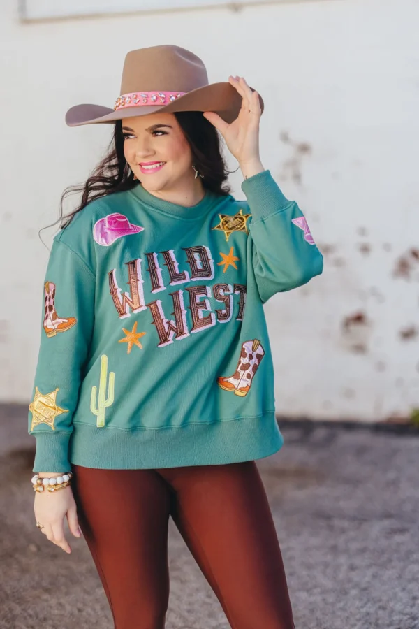 Wild West Sweatshirt-Brianna Cannon Clearance