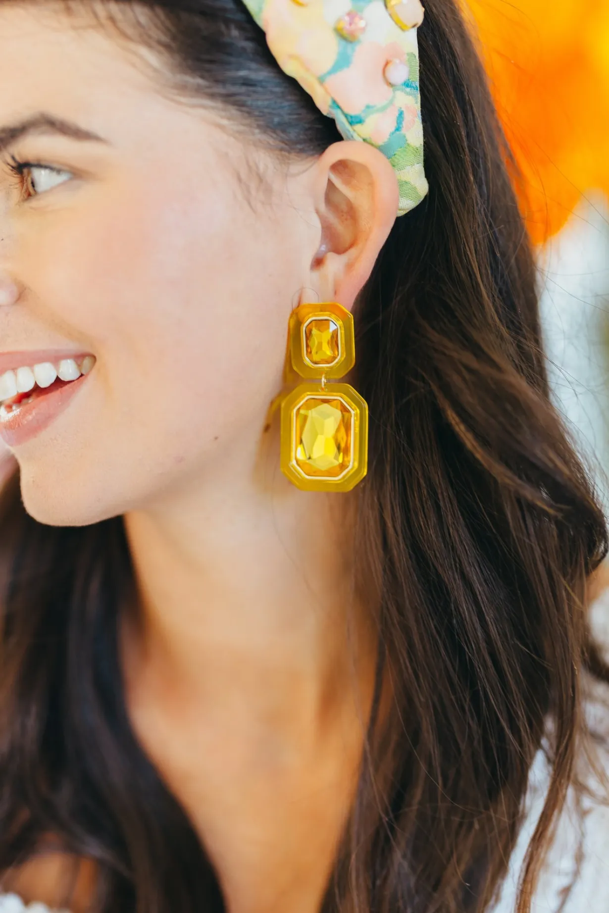 yellow_crystal_drop_earri_1.webp Yellow Crystal Drop Earrings-Brianna Cannon Best