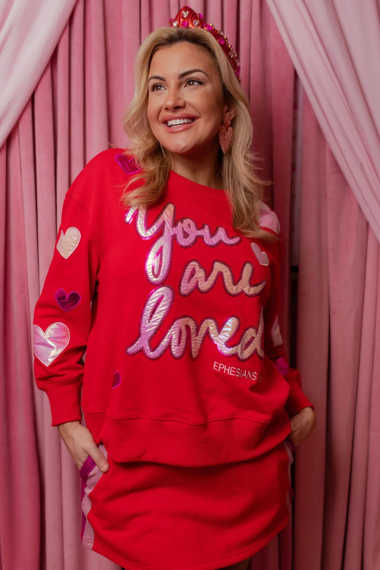 you_are_loved_red_sweatsh_7.webp You Are Loved Red Sweatshirt-Brianna Cannon Hot