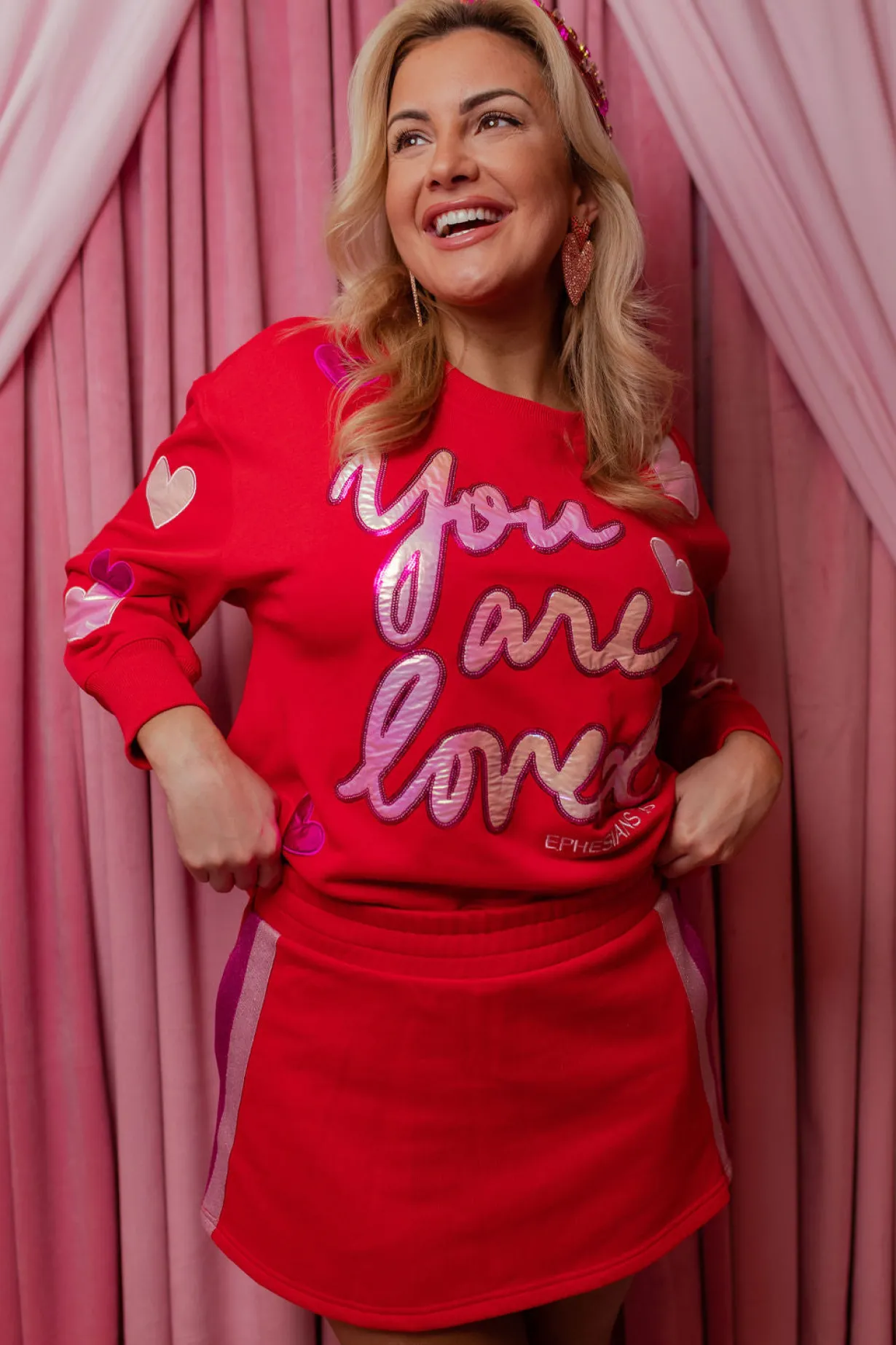 you_are_loved_red_sweatsh_8.webp You Are Loved Red Sweatshirt-Brianna Cannon Hot